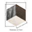 Carreau hexagonal en pierre naturelle - blanc gris noir, 11,5 po de profondeur, ajoute du luxe à l'espace intérieur marbré noir gris couleurs, 9,93 de large, beau plancher et mur-534813382