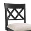 Tabouret de bar en bois massif Modern Farmhouse-1356897024-1356897026