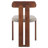 Keokuk Boucle Seat Dining Chair-1235090372