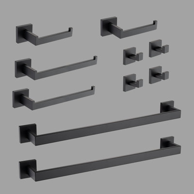 10 - Piece Bathroom Hardware Set