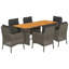 Ensemble repas avec coussins Red Barrel Studio®-923616695-928253204