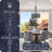 5 - Light Dimmable Drum Chandelier