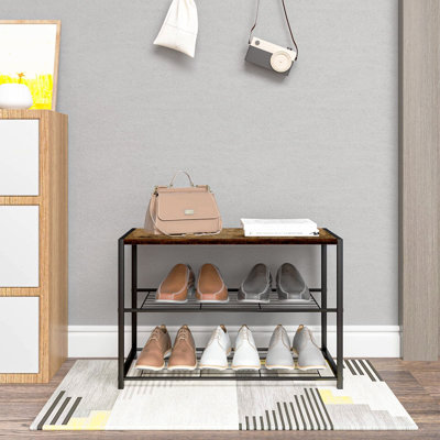 6 Pair Shoe Rack