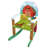 Kids 10'' Wood Rocking Chair and Ottoman