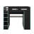 Full Size Wood Loft Bed With Desk,Wardrobe,Ample Storage Space And RGB LED Light-117530355