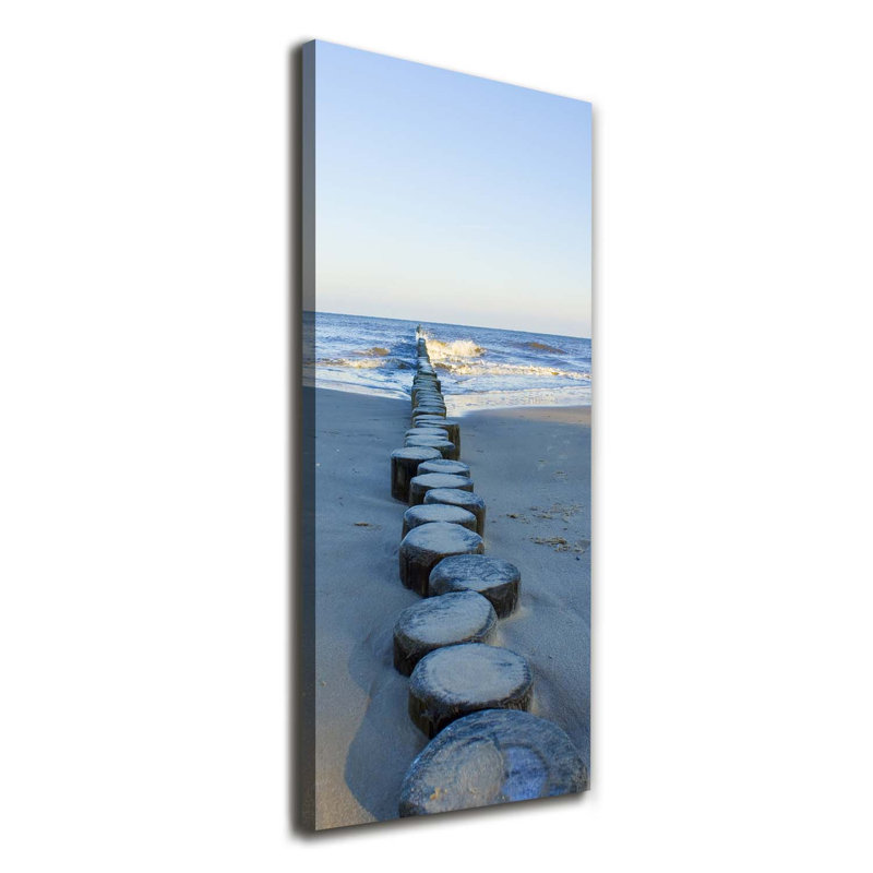 Breakwater - Wrapped Canvas Print