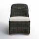 Dalva Polyethylene (PE) Wicker Wicker Outdoor Dining Side Chair with Cushion