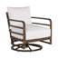Malibu Swivel Patio Chair with Cushions-83259572-83259555