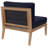 Modway Clearwater Outdoor Patio Teak Wood Armless Chair-847713353