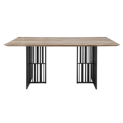 Chayanne Metal Base Dining Table