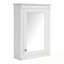 Armoire de rangement murale avec miroir et tablette réglable-63986006