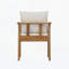 Chaise de salle à manger d'extérieur (ensemble de 2)
