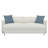 White Pop-Up Sleeper Sofa