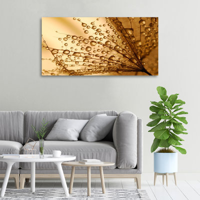 Dandelion Seeds - Wrapped Canvas Print