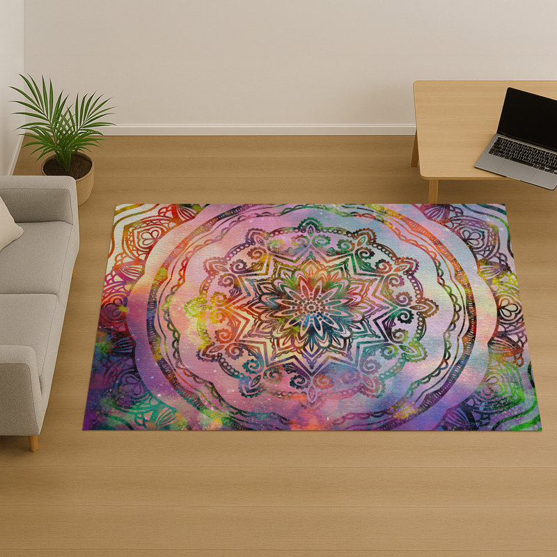 Geometric Area Rug, Rectangle 155 x 230 cm