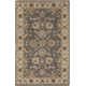 Arden Floral Handmade Tufted Wool Charcoal/Light Beige/Yellow Area Rug