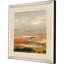 Warm Bay II, impression murale encadrée en argent
