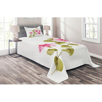 Farmhouse / Country Polyester Coverlet