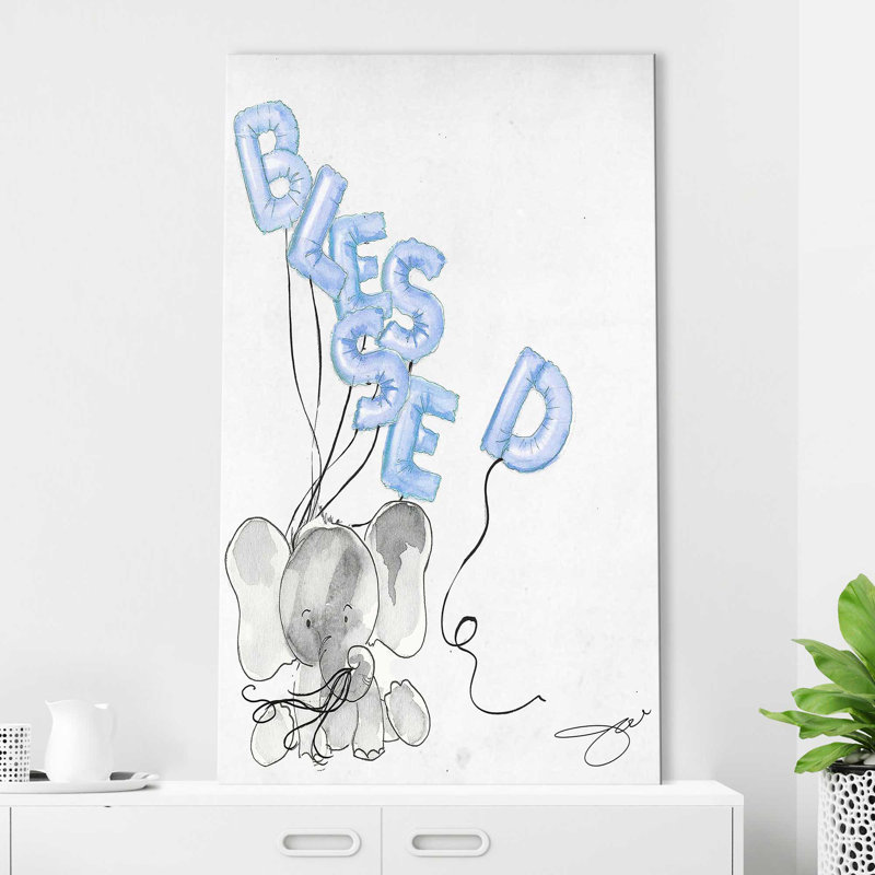 So So Blessed (Vertical) par By Jodi - impression, Toile tendue, H 60 po x l 36 po x P 1,5 po