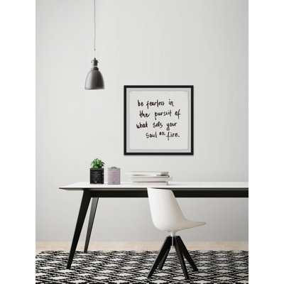 Be Fearless - Single Picture Frame Painting