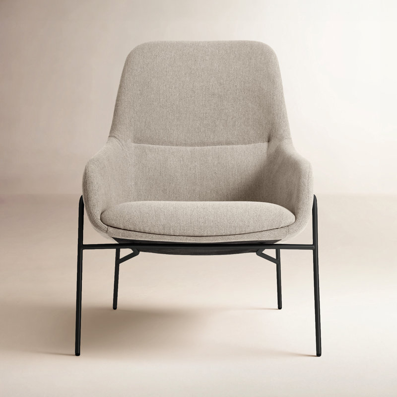 Fauteuil Acre, Pierre de Tait, Noir