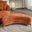 Grand repose-pieds rembourré avec rangement demi-lune-41860304