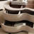 Light luxury cream style coffee table