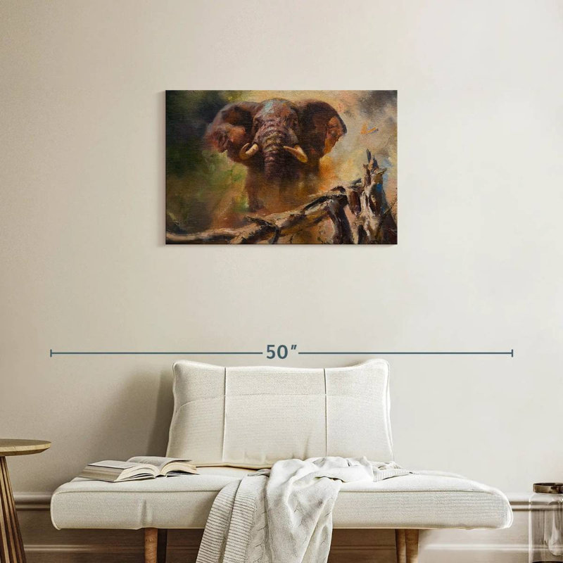 Brampt Elephant's Dream, 20" H x 30" W