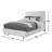 Capra Solid Wood Standard Bed-671229239