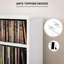 88.5cm H Media Shelves