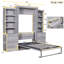 Lit escamotable en bois massif