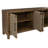 Wood Four Door Credenza