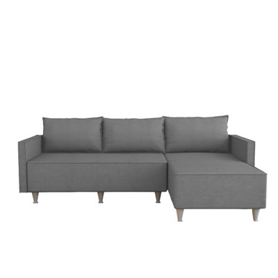 3-Seats Modular L-Shaped Sectional Sofa