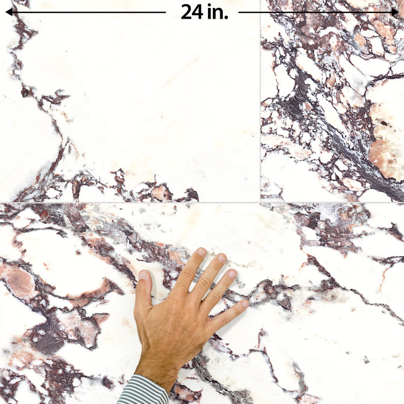 Touche 11-3/4 In. X 23-1/2 In. Porcelain Floor And Wall Tile