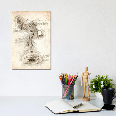 Antique Telescope by Cornel Vlad - Wrapped Canvas Gallery-Wrapped Canvas Giclée