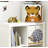 3 Sprouts - Toy Storage Cube for Baby and Kids - Tiger
