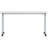 Rectangle 2 Person 23.63'' L Training Table with Casters-66943852-66943853