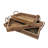 Cular Solid Wood Tray - Set of 3