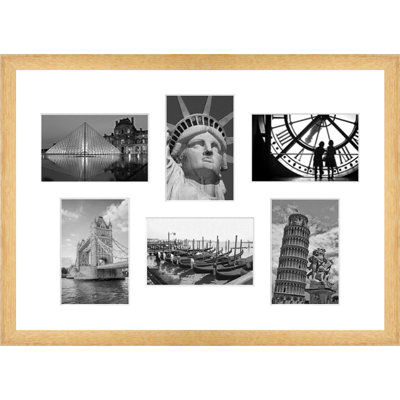 Johari Wood Picture Frame with Mat