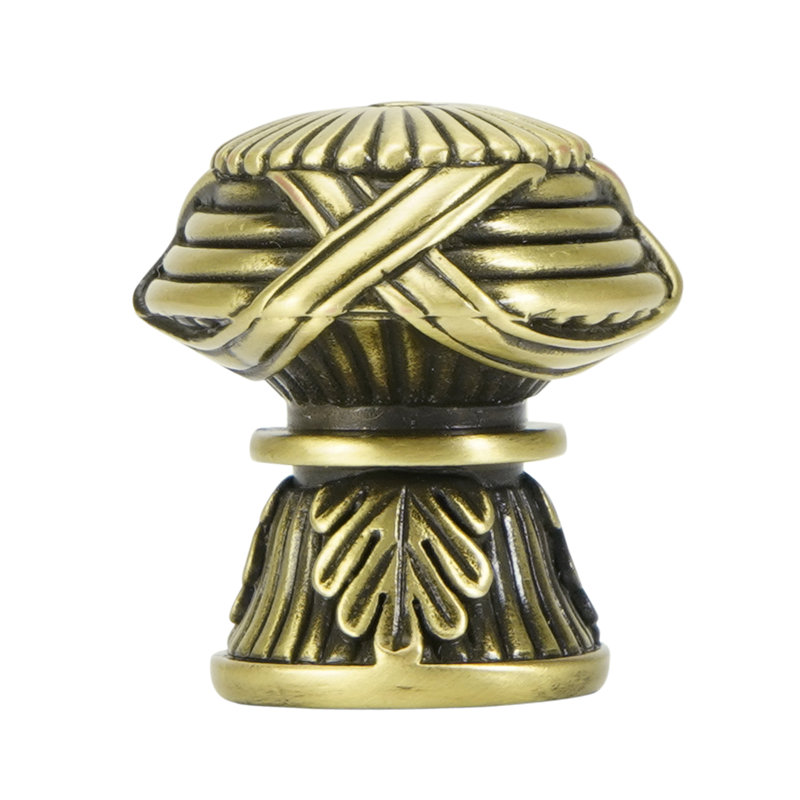 HYDE PARK KNOB; BURNISH BRASS