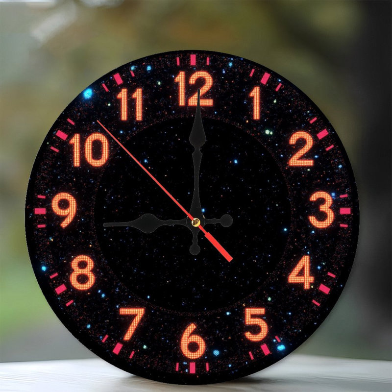Horloge robot futuriste