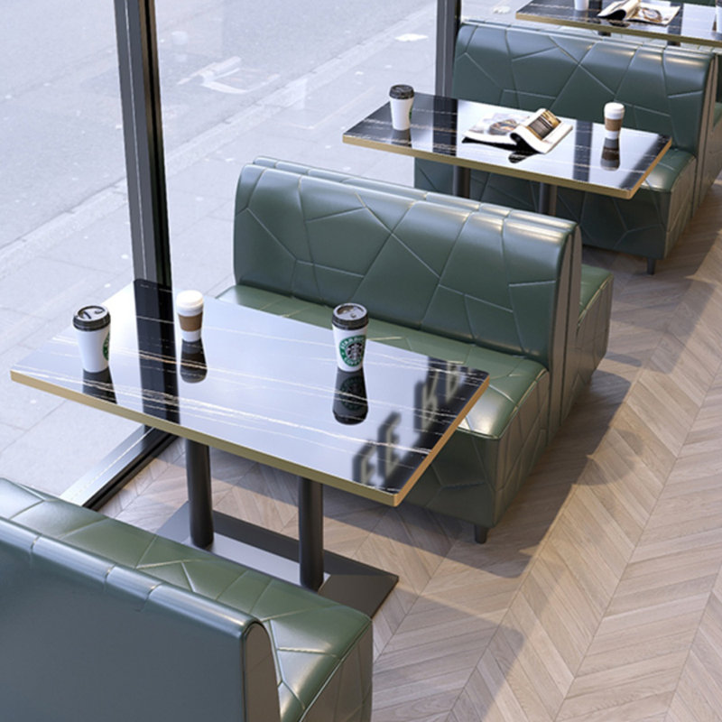 Banc rembourré Retro Simple, Atrovirens