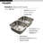 Medallion Classic 31.5'' L Double Bowl Stainless Steel Kitchen Sink