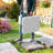 6 ft. Plastic Folding Table with Handle, Heavy-Duty Portable Utility Table