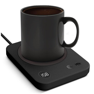 Coffee Mug Warmer 3Temp Settings Coffee Mug Warmer with Automatic Shut Off Mug Warmer for Desk with AntiScalding Silicone Suits for Various Mugs