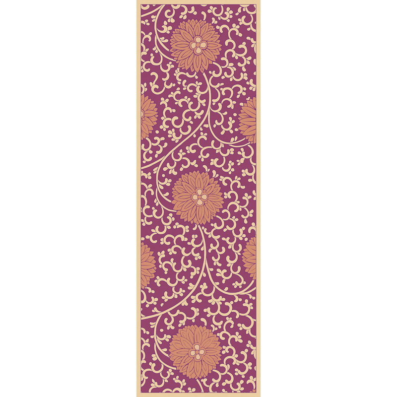 Tapis Hawarden Poppy, Tapis de couloir 2 pi 6 po x 8 pi
