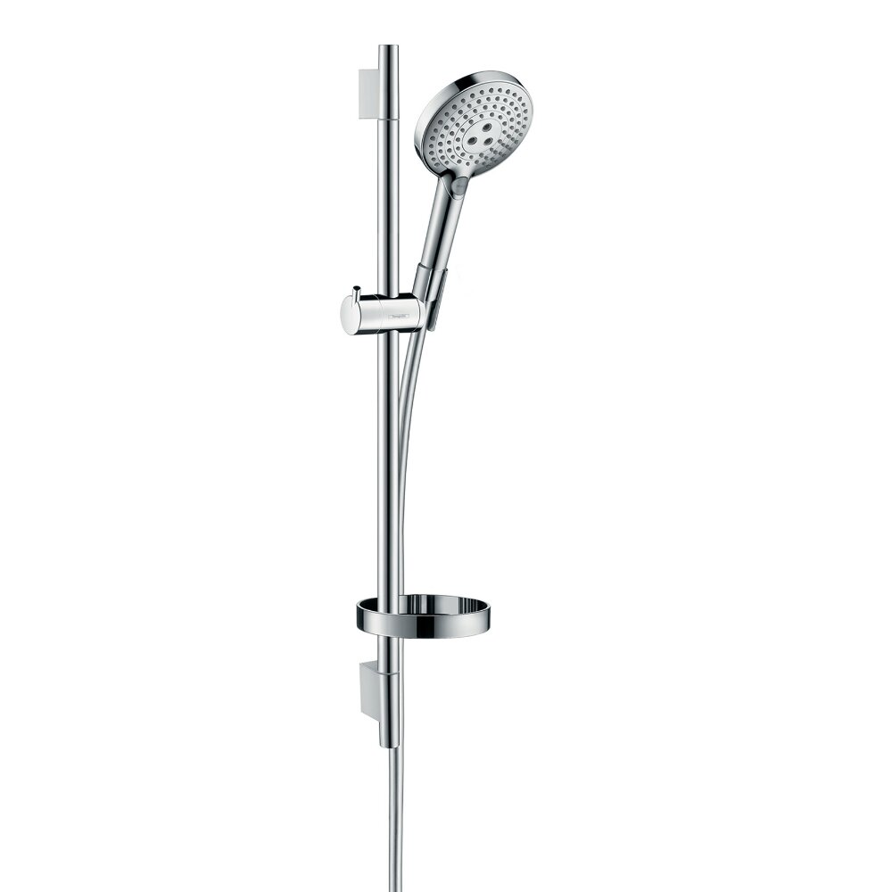 Hansgrohe Raindance Select S Duschset 120 3 Strahlarten Mit Duschstange 65 Cm Und Seifenschale Chrom