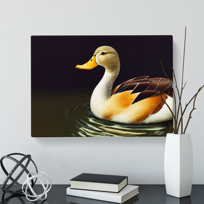 Beguiling Duck - Wrapped Canvas