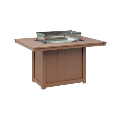 Foyer de table rectangulaire Thomas Cedar