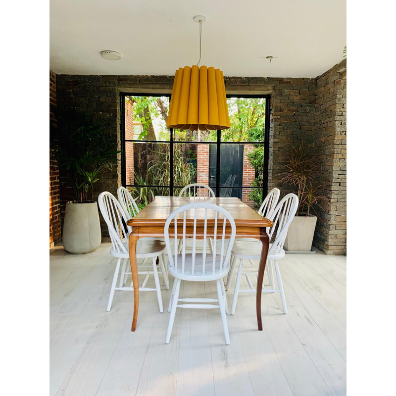 Renata 80 Oval Pendant, Yellow